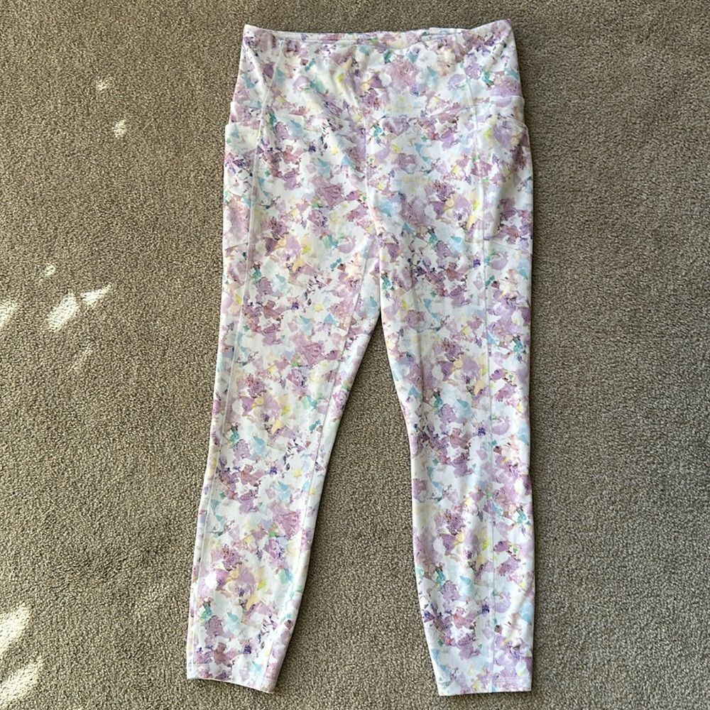 RBX Pastel Floral 7/8 Leggings! - Picture 8 of 12
